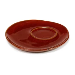 La Mère schotel voor espresso kop Ø11 cm 2-pack, Venetian red