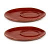 La Mère schotel voor koffiekop Ø14,5 cm 2-pack, Venetian red