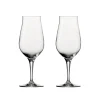 Laag snifterglas voor whisky, 2 stuks, transparant