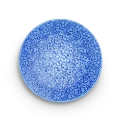 Lace bord, 20 cm, Lichtblauw