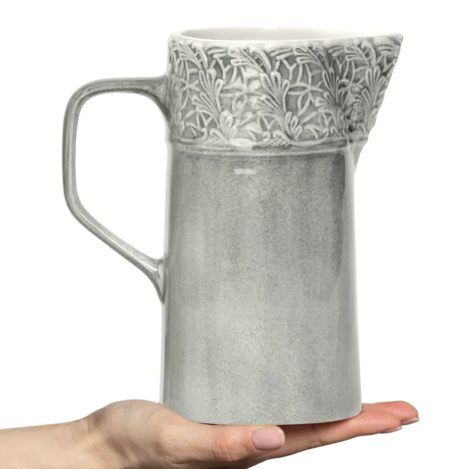 Lace pot, 1,2 L, Grijs