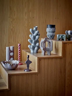 Ladris schaal Ø23 cm, Bruin