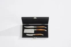 Laguiole By Hâws kaassetsmes 3-delig, Olijf