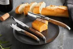 Laguiole By Hâws kaassetsmes 3-delig, Olijf