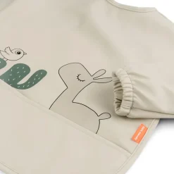 Lalee slabbetje met mouw, Zand