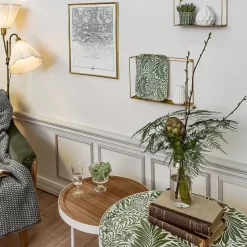 Larkspur rond dienblad, Ø65 cm