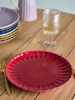 Latina bord Ø27 cm, Red