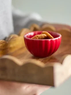 Latina schaal Ø9 cm, Red