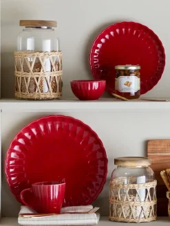 Latina schaal Ø9 cm, Red