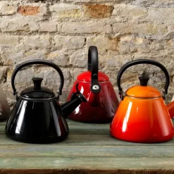 Le Creuset fluitketel Kone, Zwart