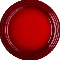 Le Creuset Signature bord 27 cm, Kersenrood