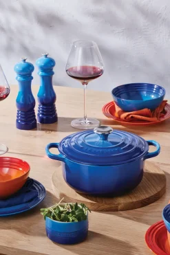 Le Creuset Signature diep bord 16 cm, Azure blue