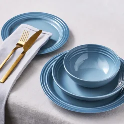 Le Creuset Signature pastabord 22 cm, Chambray