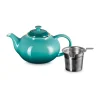Le Creuset theepot, Bleu Riviera, 1,3 L