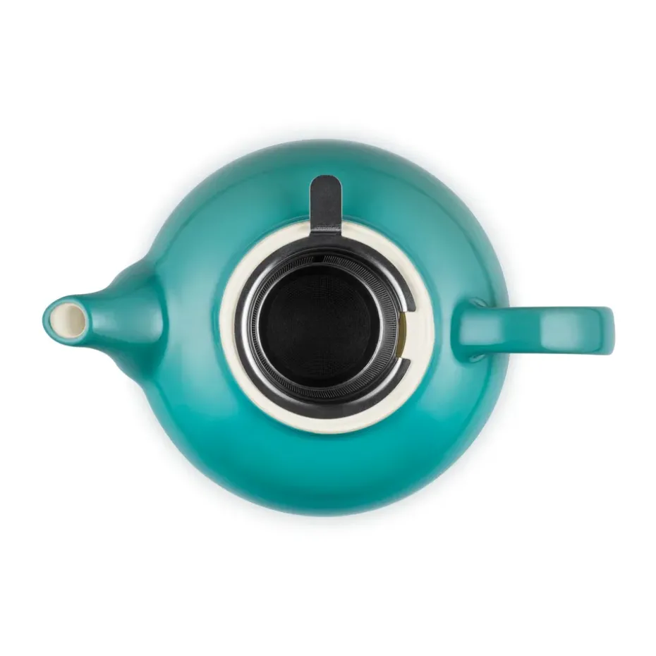 Le Creuset theepot, Bleu Riviera, 1,3 L