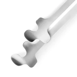 Leaf saladebestek, Brushed Steel