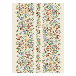 Leksand Bård gewaxt tafelkleed, Beige