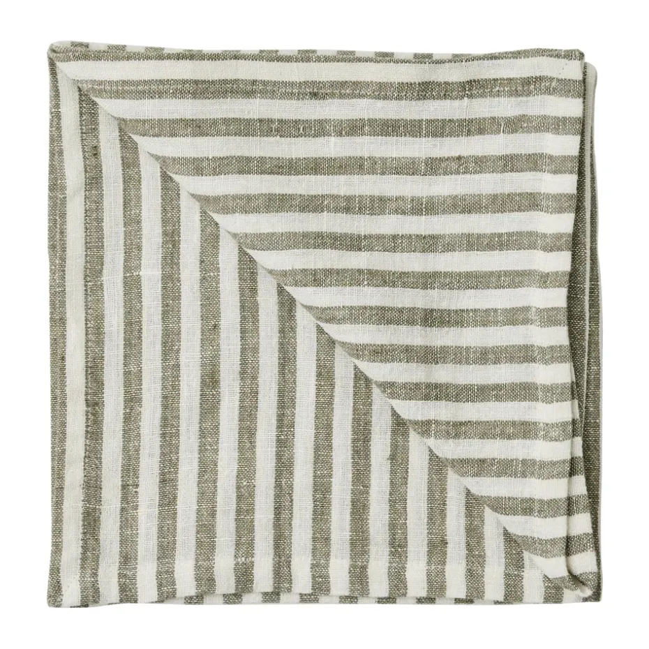 Leon stoffen servet 45x45 cm, Seagrass