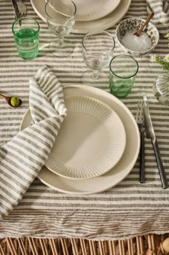 Leon stoffen servet 45x45 cm, Seagrass