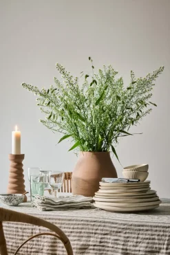 Leon tafelkleed 175x175 cm, Seagrass