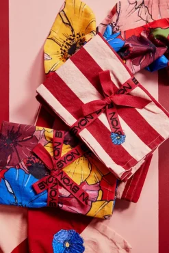 Leya servet 45x45 cm 2-pack, Multi