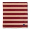 Leya stripe servet 45x45 cm 2-pack, Rood-roze