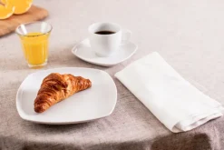 Lido koffieservies vierkant 18-delig, Wit