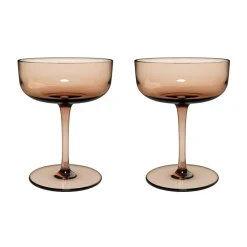 Like champagneglas coupe 10 cl 2-pack, Clay