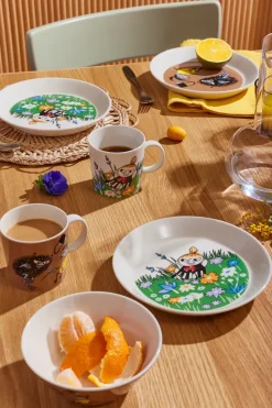 Lilla My på ängen Moominbord, Wit-multi