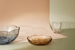 Lily kom Ø23 cm, Blue iris