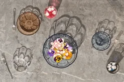 Lily kom Ø13 cm 2-pack, Blue iris