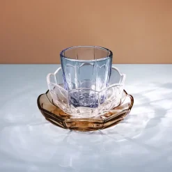 Lily waterglas 32 cl 2-pack, Blue iris