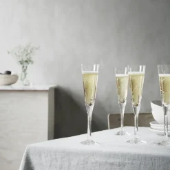 Line champagneglas 15 cl, Helder