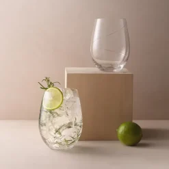 Line gin & tonic glas 60 cl, Helder