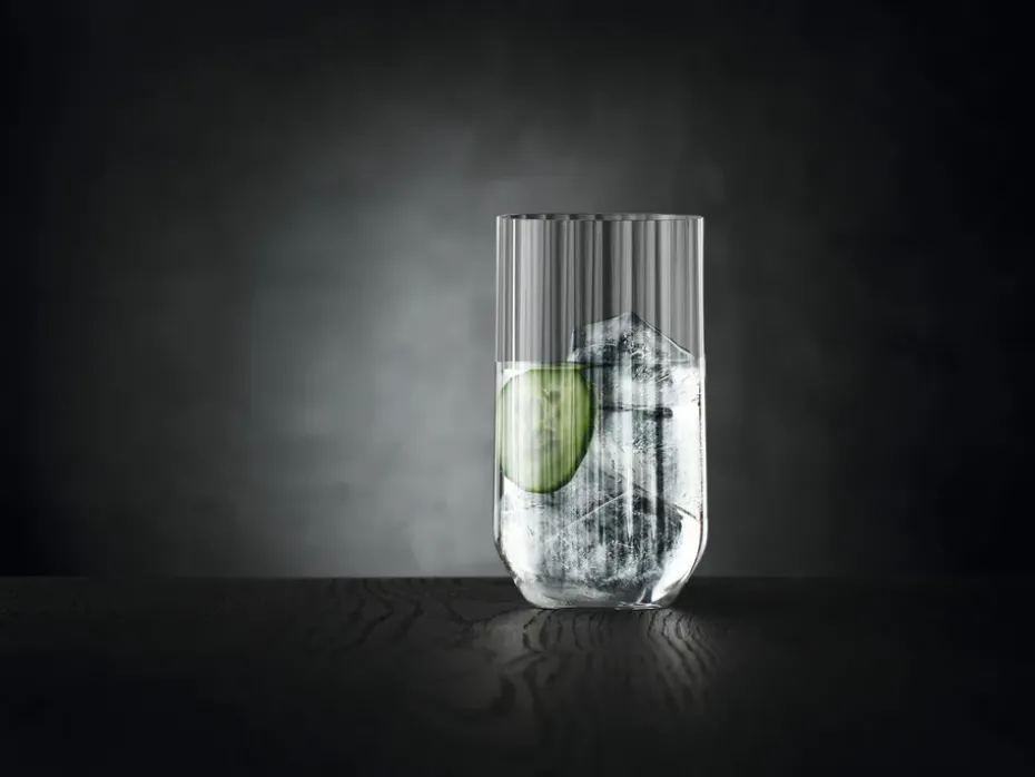 Linear long drink glas 44,5 cl 4-pack, Helder