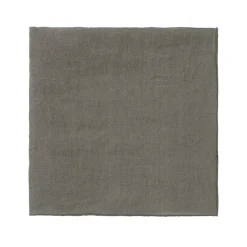 Lineo linnen servet, 42x42 cm, Agavegroen