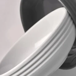 Lines kom Ø16 cm 6-pack, wit