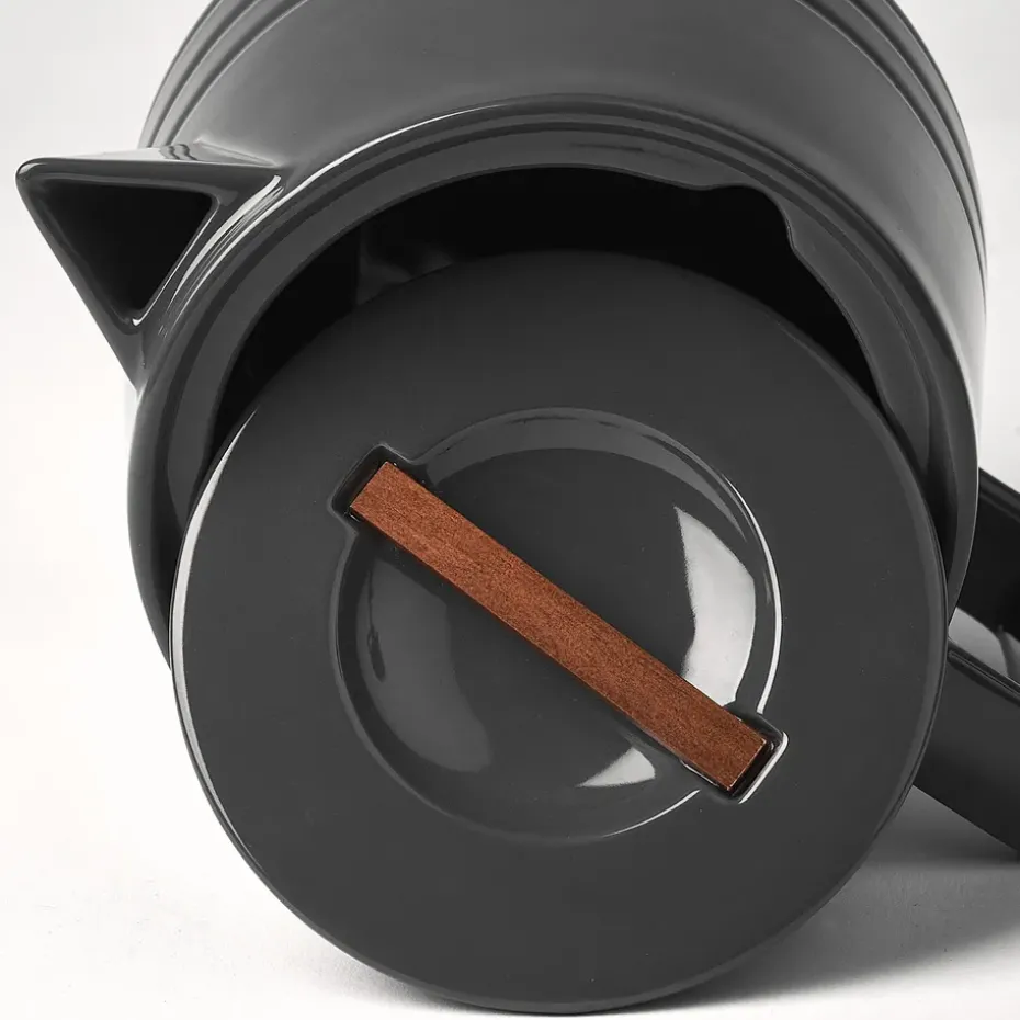 Lines theepot 1,5 liter, donkergrijs