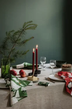 Linne tafelkleed 145x300 cm, Natuur