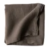 Linnen tafelkleed 175x175 cm, Taupe