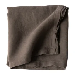 Linnen tafelkleed 175x175 cm, Taupe