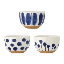 Linora schaal 58 cl 3-delig, Blauw