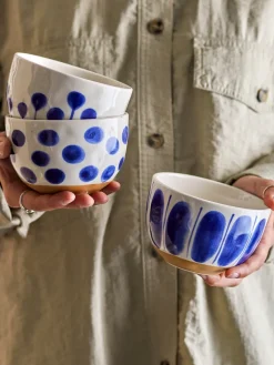 Linora schaal 58 cl 3-delig, Blauw