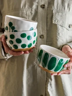 Linora schaal 58 cl 3-delig, Groen