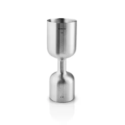 Liquid lounge maatbeker 5 cl, Brushed steel