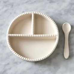 Little Bubble kinderservies 2-delig, Cream