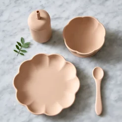 Little Poppy kinderservies 4-delig, Oatmeal