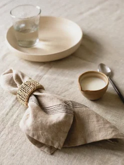 Livia linnenservet 45x45 cm, Beige