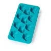 Lékué ijsblokjesvorm met deksel turquoise, Dolfijn