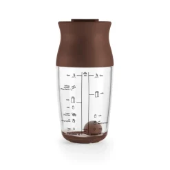 Lékué pannenkoekenmixer shaker, Bruin